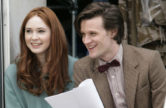 Matt Smith and Karen Gillan