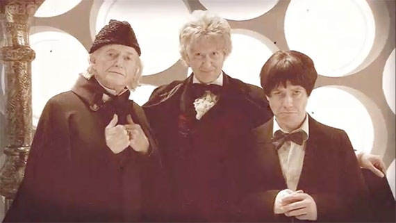 The Three Doctors in An Adventure Space and Time | Doctor Who TV
